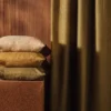 Enver Fabric from Kai Enver collection - blue plain woven