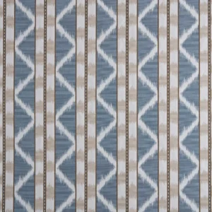 Gigi Fabric from Kai Fiorella collection - blue striped printed