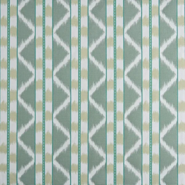 Gigi Fabric - Lagoon by Gigi Fabric from Kai Fiorella collection - blue striped printed