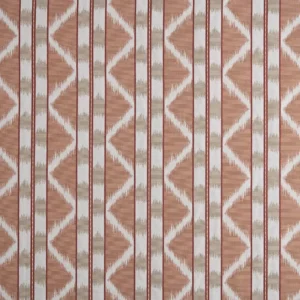 Gigi Fabric from Kai Fiorella collection - red striped printed