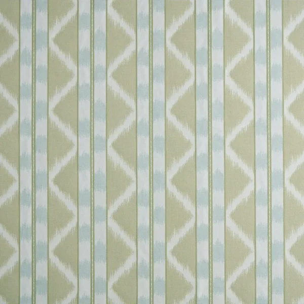 Gigi Fabric - Pistachio by Gigi Fabric from Kai Fiorella collection - neutral striped printed