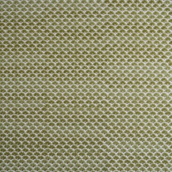 Joanie Fabric - Gooseberry by Joanie Fabric from Kai Fiorella collection - green misc printed