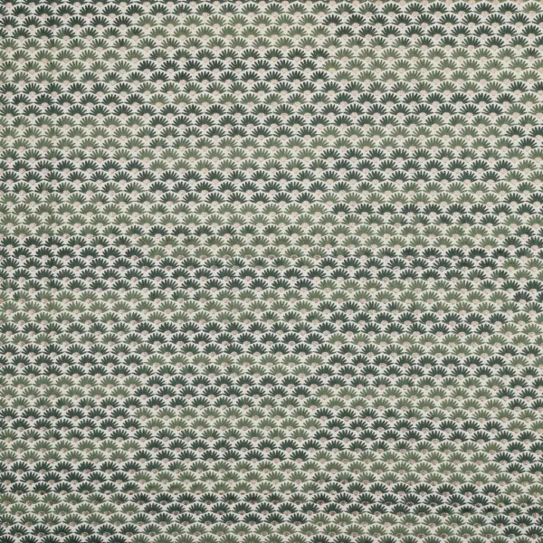 Joanie Fabric - Jade by Joanie Fabric from Kai Fiorella collection - blue misc printed