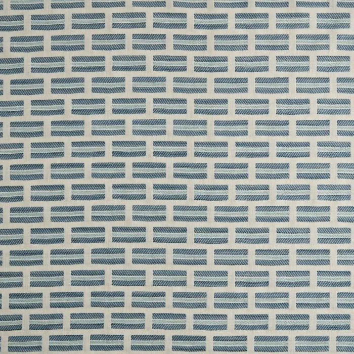Lyra Fabric - Indigo swatch