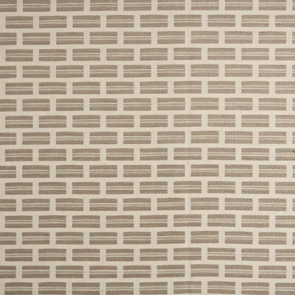 Lyra Fabric - Macadamia by Lyra Fabric from Kai Fiorella collection - neutral geometric printed