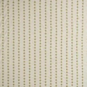 Marcie Fabric from Kai Fiorella collection - neutral striped embroideried