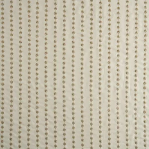 Marcie Fabric from Kai Fiorella collection - neutral striped embroideried