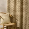 Lyra Fabric from Kai Fiorella collection - neutral geometric printed