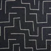 Veina Fabric from Kai Isara collection - black-grey geometric cotton