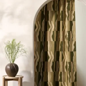 Pedrara Fabric from Kai Isara collection - brown misc printed