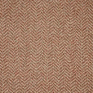 Herringbone Fabric from Abraham Moon & Sons Heritage II collection - orange misc woolen