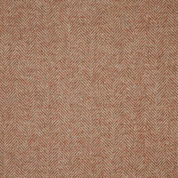 Herringbone Fabric - Earth by Herringbone Fabric from Abraham Moon & Sons Heritage II collection - orange misc woolen