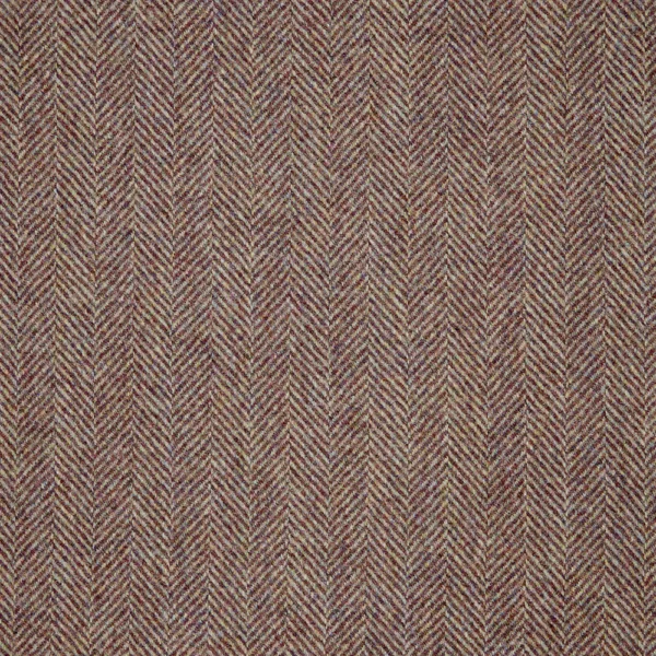 Herringbone Fabric - Grape by Herringbone Fabric from Abraham Moon & Sons Heritage II collection - purple misc woolen