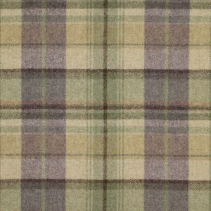 Walsh Fabric from Abraham Moon & Sons Heritage II collection - purple checked woolen