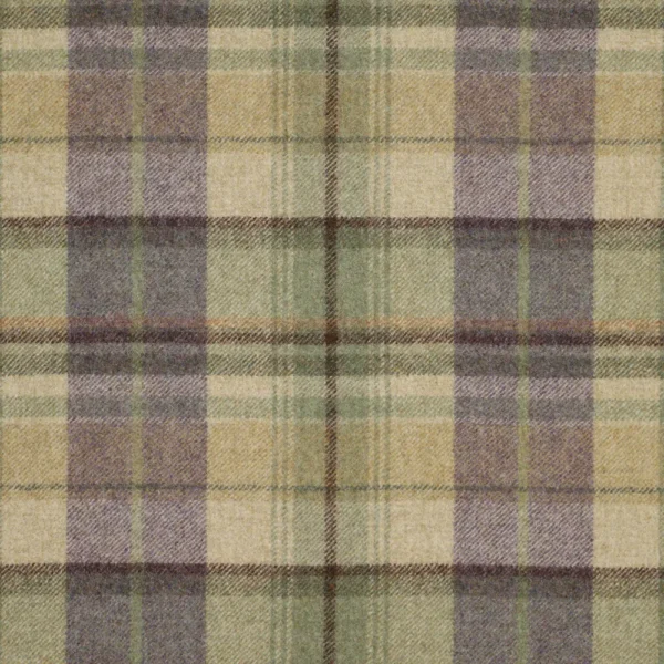 Walsh Fabric - Lavender by Walsh Fabric from Abraham Moon & Sons Heritage II collection - purple checked woolen