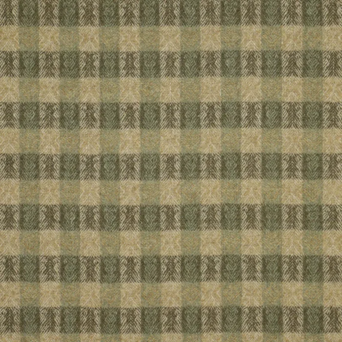 Oakes Fabric - Sage / Red swatch