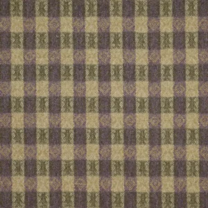 Oakes Fabric from Abraham Moon & Sons Heritage II collection - purple checked woolen