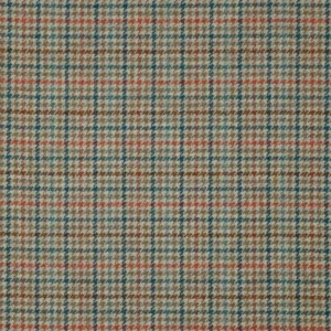 Aveyard Fabric from Abraham Moon & Sons Heritage II collection - blue checked woolen