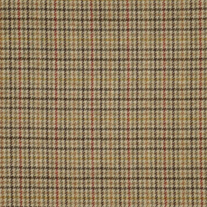 Aveyard Fabric - Sage / Red swatch