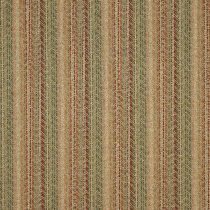 Anderson Fabric - Sage / Red swatch