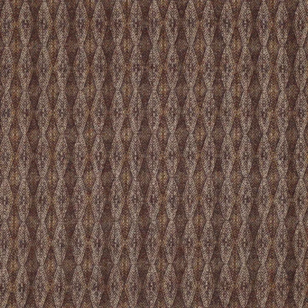 Netherfield Fabric - Lavender by Netherfield Fabric from Abraham Moon & Sons Heritage II collection - brown striped woolen