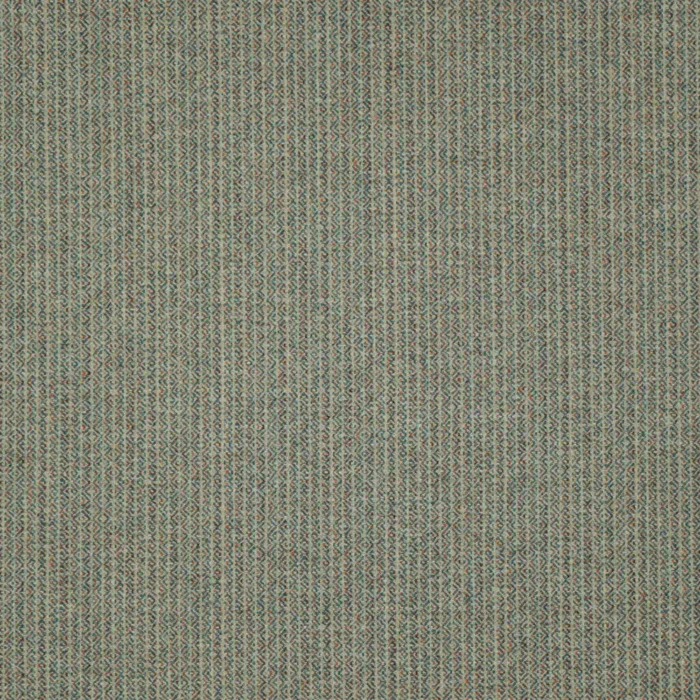 Abraham Fabric - Aqua / Rust swatch