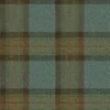 Skye Fabric from Abraham Moon & Sons Plaids & Tartans collection - blue checked woolen