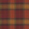 Skye Fabric from Abraham Moon & Sons Plaids & Tartans collection - orange checked woolen