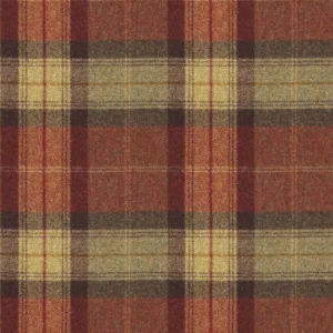 Skye Fabric from Abraham Moon & Sons Plaids & Tartans collection - purple checked woolen