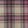 Conistone Fabric from Abraham Moon & Sons Plaids & Tartans collection - purple checked woolen