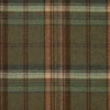 Holmes Fabric from Abraham Moon & Sons Plaids & Tartans collection - green checked woolen