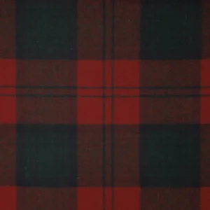 Lindsay Fabric from Abraham Moon & Sons Plaids & Tartans collection - black-grey checked woolen