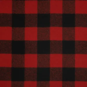 Rob Roy Fabric from Abraham Moon & Sons Plaids & Tartans collection - red checked woolen
