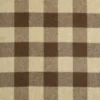 Rob Roy Fabric from Abraham Moon & Sons Plaids & Tartans collection - brown checked woolen
