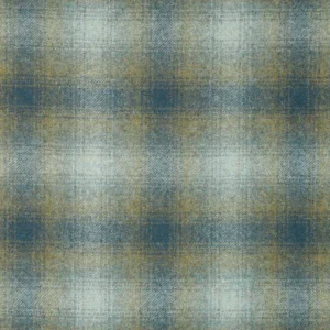 Ombre Fabric from Abraham Moon & Sons Plaids & Tartans collection - blue contemporary woolen