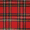 Royal Stewart Fabric from Abraham Moon & Sons Plaids & Tartans collection - red checked woolen