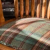 Skye Fabric from Abraham Moon & Sons Plaids & Tartans collection - purple checked woolen