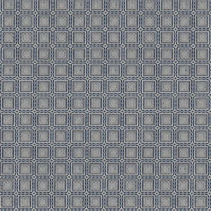 Edgecombe Needlepoint Fabric from Ralph Lauren Medow Lane collection - blue checked woolen