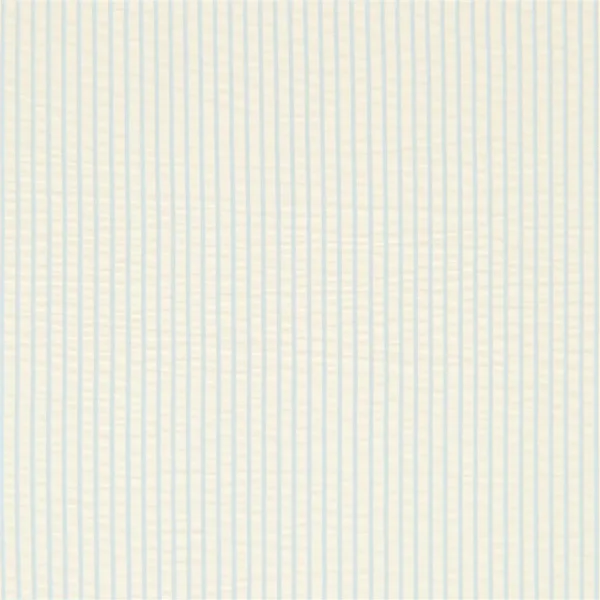 Summertime Seersucker Fabric from Ralph Lauren Medow Lane collection - green striped cotton