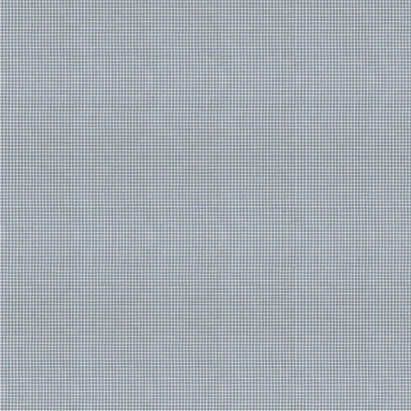 Pitch Pine Check Fabric - Chambray by Pitch Pine Check Fabric from Ralph Lauren Medow Lane collection - blue checked cotton