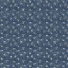 Wells Batik Fabric from Ralph Lauren Medow Lane collection - blue botanical cotton