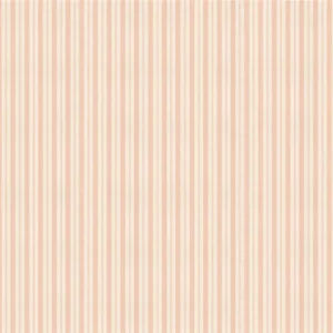 Ferry House Stripe Fabric from Ralph Lauren Medow Lane collection - pink striped cotton