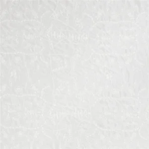 Lily Pond Sheer Fabric from Ralph Lauren Medow Lane collection - white misc embroideried