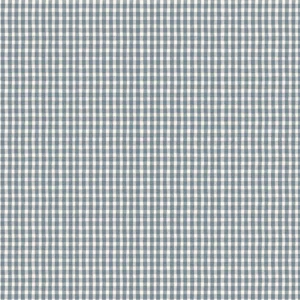 Fine Linen Check Fabric from Ralph Lauren Medow Lane collection - blue checked linen