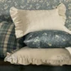 Wells Batik Fabric from Ralph Lauren Medow Lane collection - blue botanical cotton