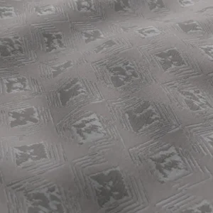 Forma Fabric from Chess Geo collection - black-grey geometric woven