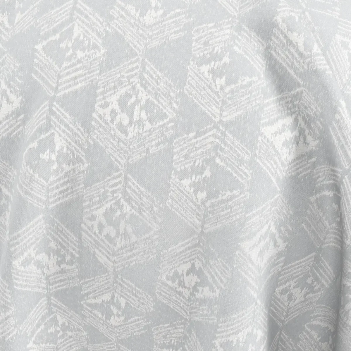 Forma Fabric - Sterling by Forma Fabric from Chess Geo collection - black-grey geometric woven