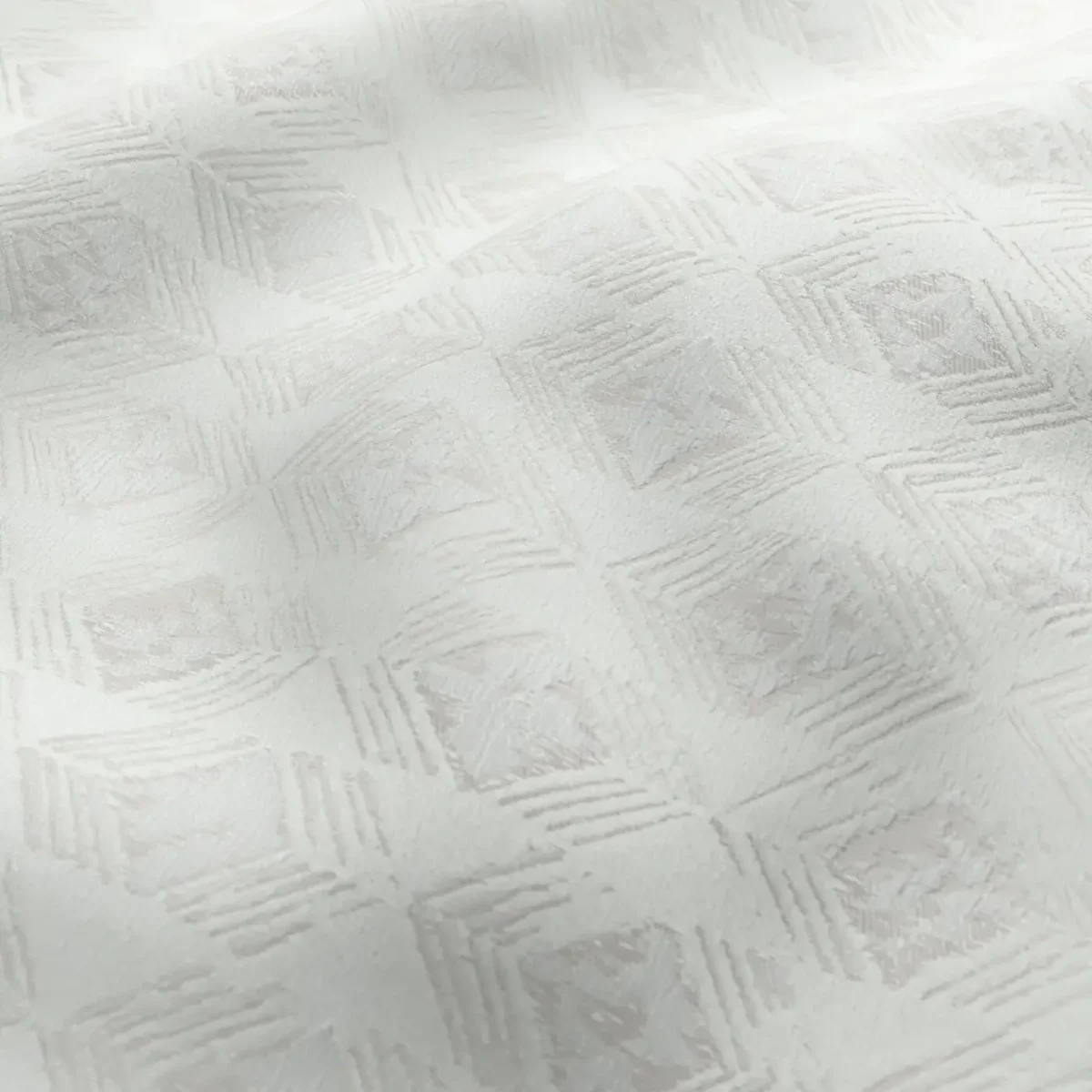 Forma Fabric - Winter by Forma Fabric from Chess Geo collection - black-grey geometric woven