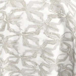 Kaleida Fabric from Chess Geo collection - black-grey botanical woven