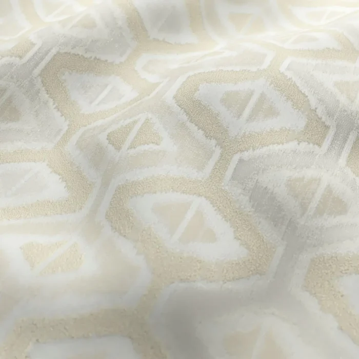Lattice Fabric - Sand swatch